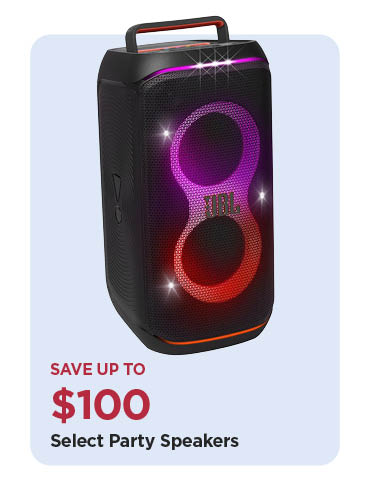 Save Up To $100 Off Our Everyday NEX Price Select Party Speakers