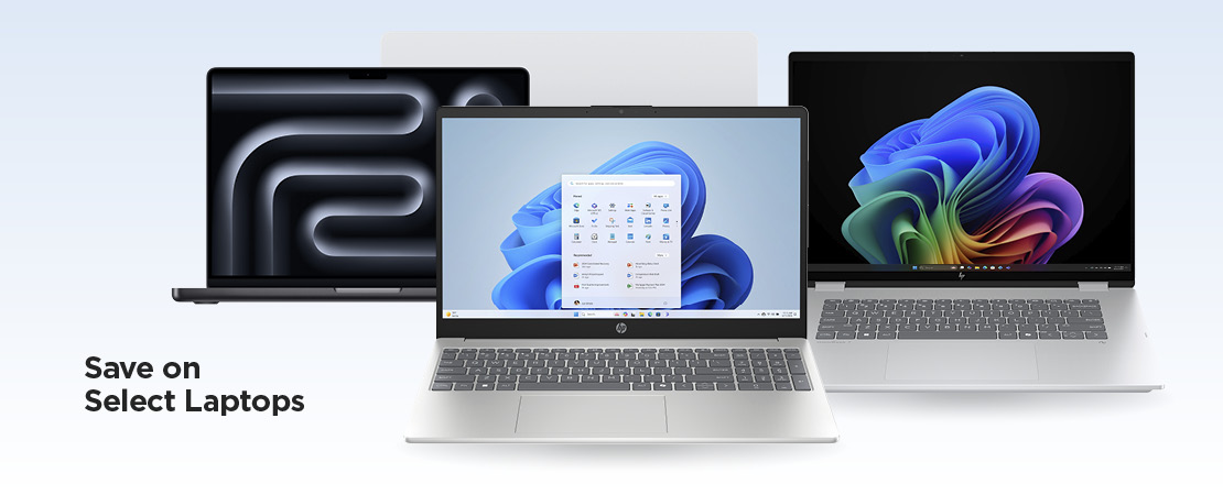 Save on  Select Laptops