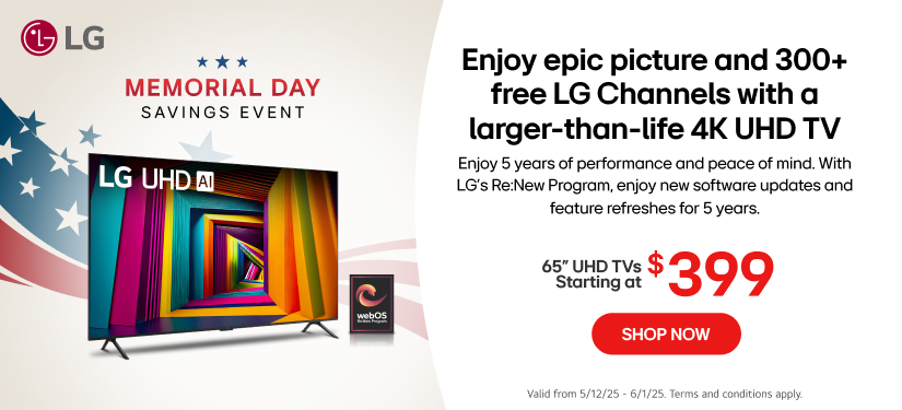 LG Memorial Day UHD