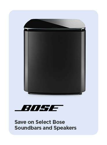 Save on Select Bose Soundbars and Speakers