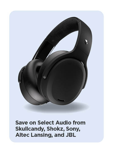 Save on Select Audio from Skullcandy, Shokz, Sony, Altec Lansing, and JBL