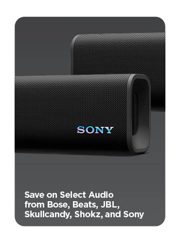 Save on Select Audio from Bose, Beats, JBL, Skullcandy, Shokz, and Sony