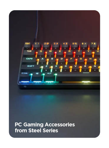  PC Gaming Accessories from Steel Series
