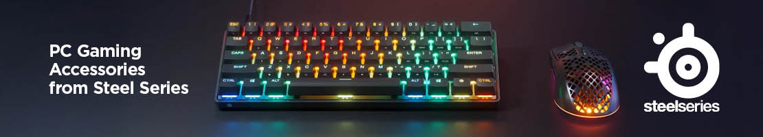 PC Gaming Accessories from Steel Series