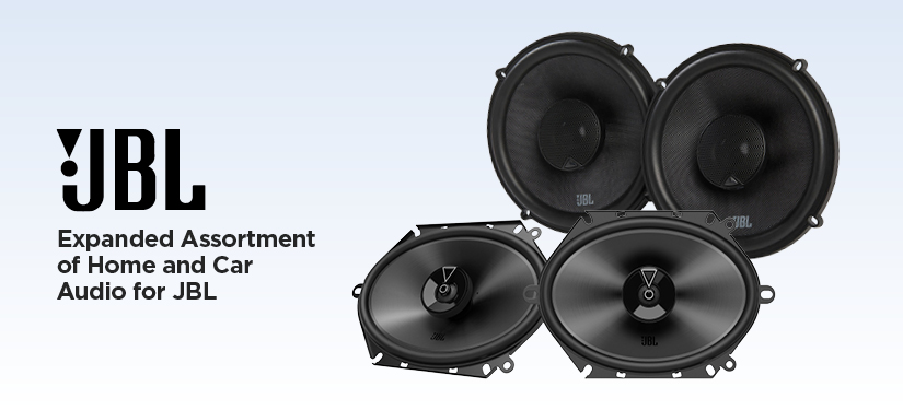 New Expanded Assortment of Home and Car Audio for JBL