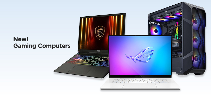 New! Gaming Computers