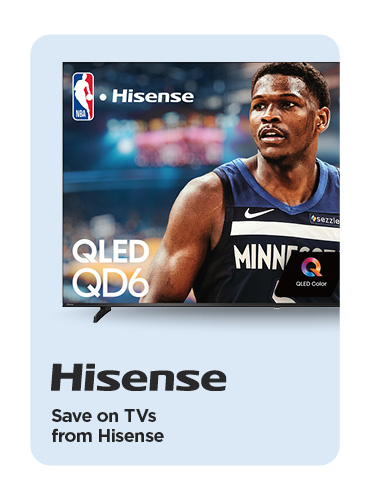 Save on TVs from Hisense