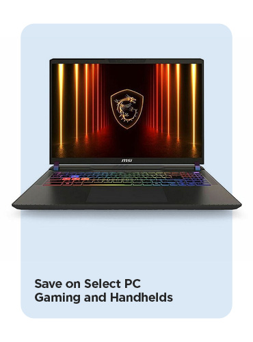 Save on Select PC Gaming and Handhelds