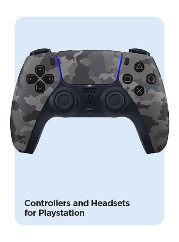 Controllers and Headsets for PlayStation
