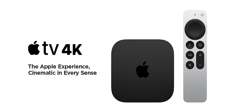 The Apple experience. Cinematic in every sense.