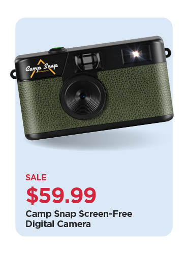 Sale $59.99 Camp Snap Screen-Free Digitial Camera