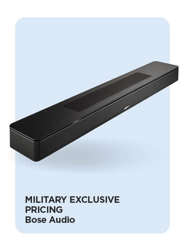 Military Exclusive Price Bose Audio