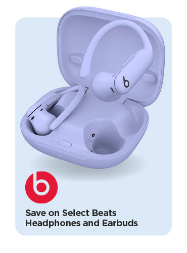 Save on Select Beats Headphones and Earbuds