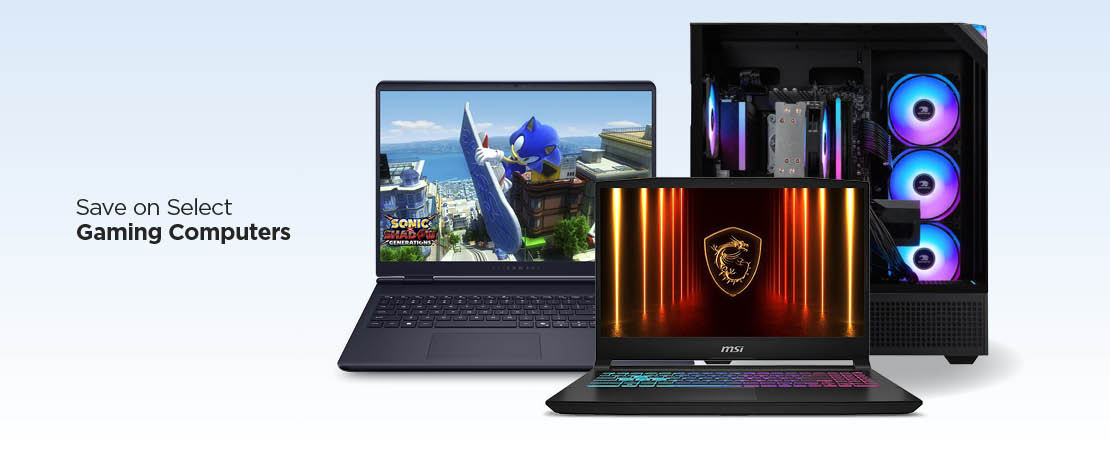 Save on Select Gaming Computers