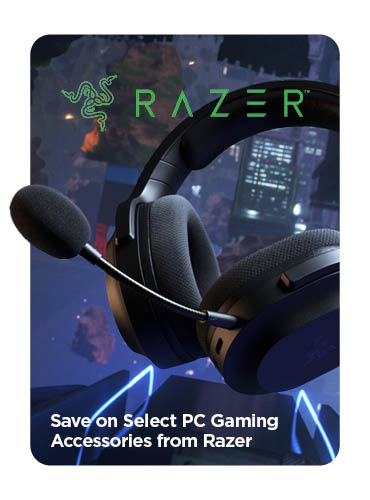 Save on Select PC Gaming Accessories from Razer