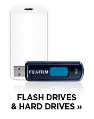 Flash Drives & Hard Drives