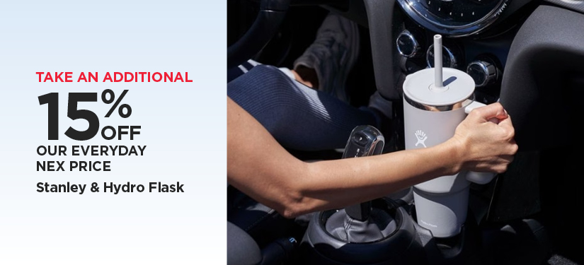 15% Off Our Everyday NEX Price Stanley & Hydro Flask