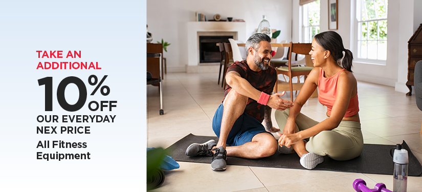10% Off Our Everyday NEX Price All Fitness Equipment