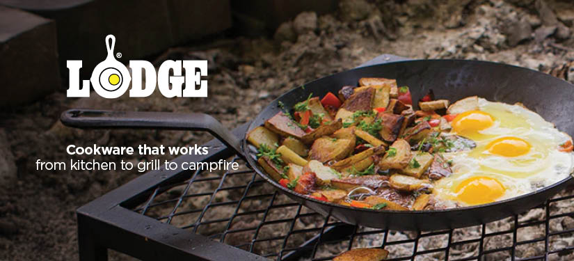 Lodge Cast Iron: Cookware that works from kitchen to grill to campfire