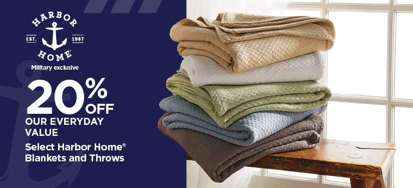 Select Harbor Home Blankets and Throws
