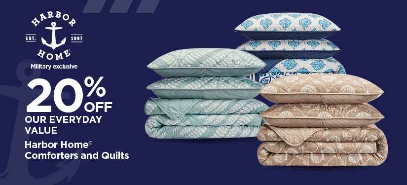 Harbor Home Comforters and Quilts