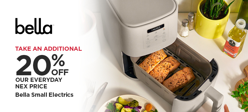 Take An Extra 20% Off Our Everyday NEX Price Bella Small Electrics