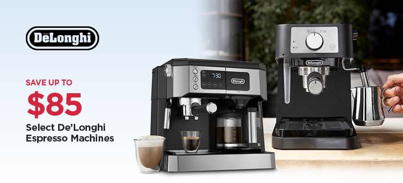 Save Up To $85 Select De'Longhi Espresso Machines