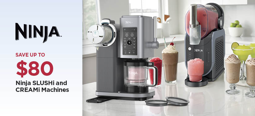 Save Up To $80 Ninja SLUSHi and CREAMi Machines