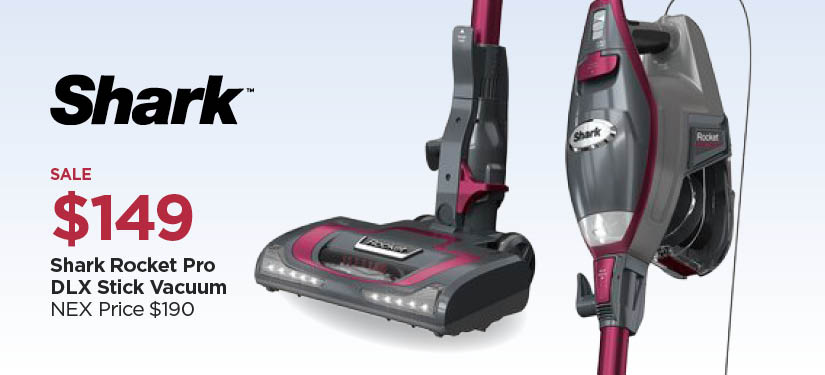 $149 Shark Rocket Pro DLX Stick Vacuum, Reg $190