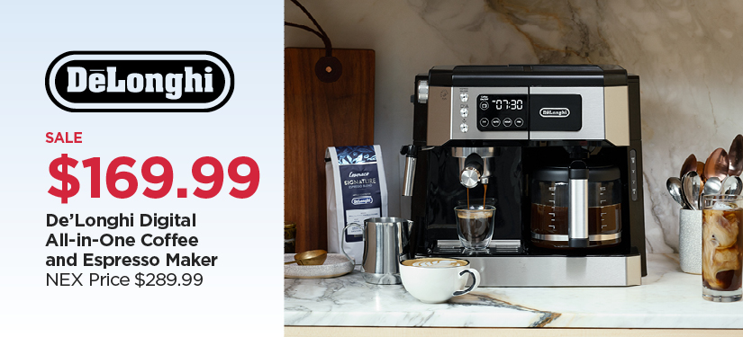 Delonghi Digital All-In-One Coffee & Espresso