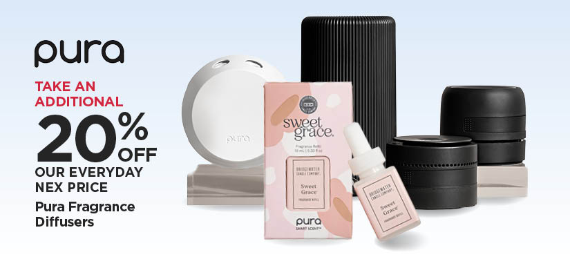 Take An Additional 25% Off Our Everyday NEX Price Pura Home Fragrance
