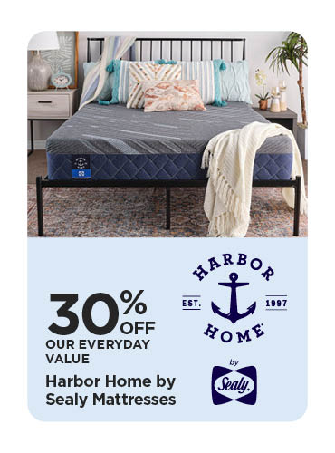 30% Off Our Everyday Value Harbor Home® by Sealy Mattresses