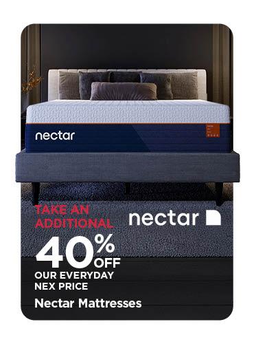 Take An Extra 40% Off Our Everyday NEX Price Nectar Mattresses