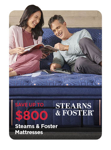Save Up To $800 Stearns & Foster Mattresses
