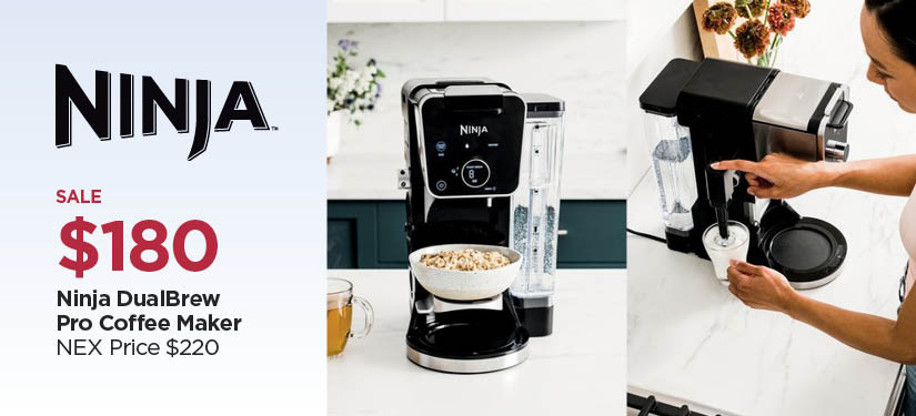 $180 Ninja DualBrew Pro Coffee Maker, Reg $220