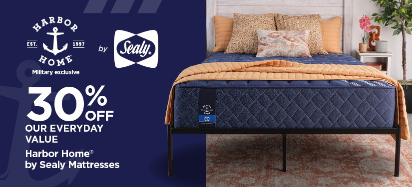 Take An Additional 30% Off Our Everyday NEX Price Harbor Home® by Sealy, Paramount, and Nectar Mattresses