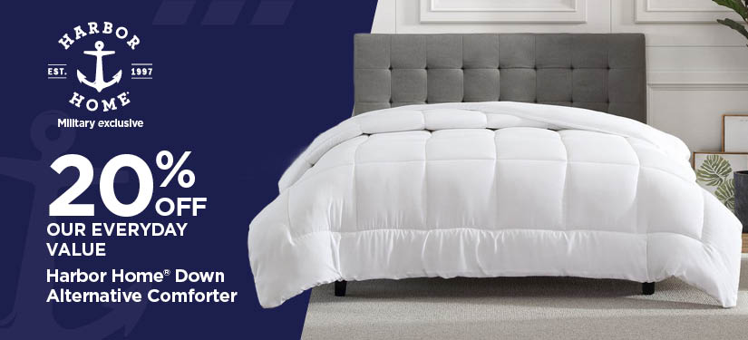 20% Off Our Everyday Value Harbor Home® Down Alternative Comforter
