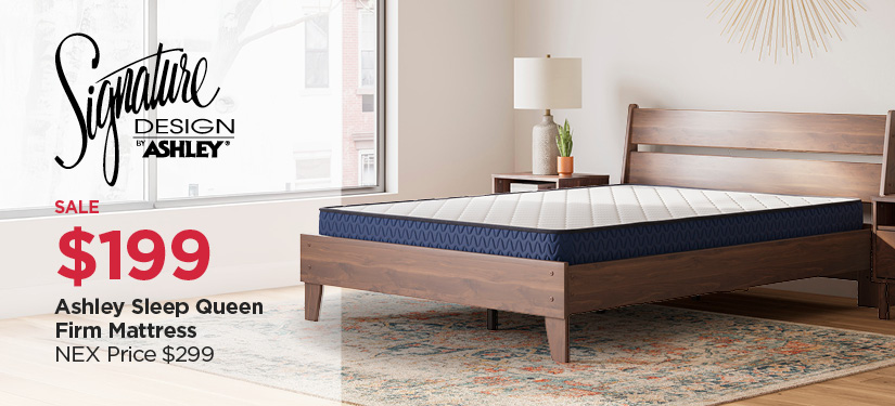 Special Buy! $199 Ashley Sleep Queen Firm Mattress, Reg. $299