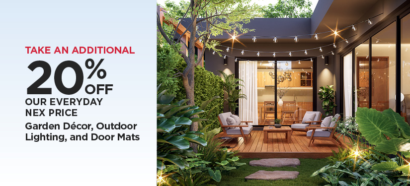 Garden Decor, Outdoor Lighting and Other Outdoor