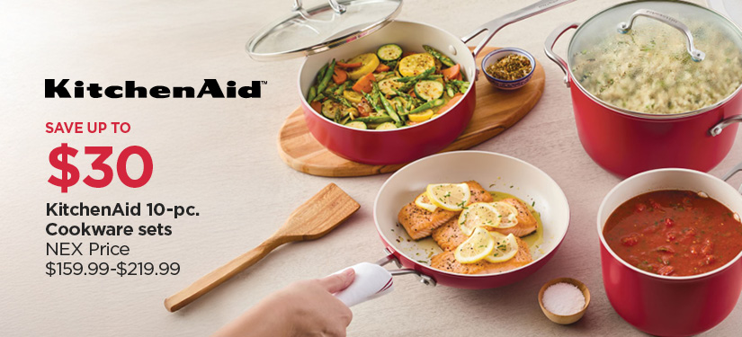 KitchenAid 10pc Cookware Sets