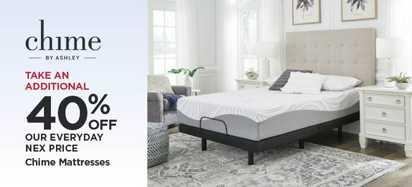 Take An Additional 40% Off Our Everyday NEX Price Chime Mattresses