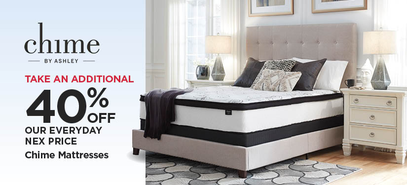 Take An Additional 40% Off Our Everyday NEX Price Chime Mattresses