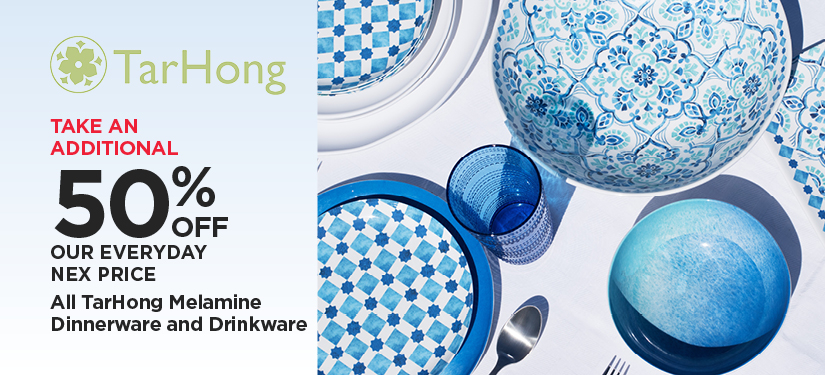 Tarhong Melamine Dinnerware and Drinkware