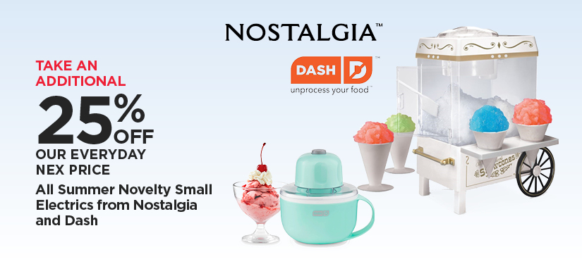 Nostalgia and Dash Summer Novelty Small Electrics