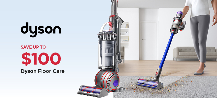 Save Up To $100 Dyson Floor Care