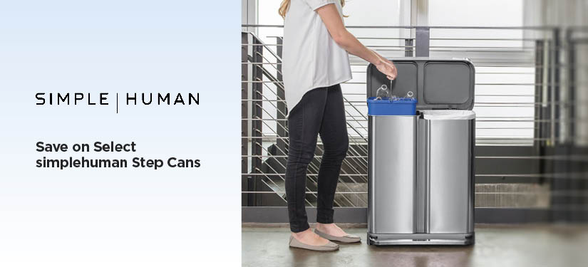 Sale Select simplehuman Step Cans