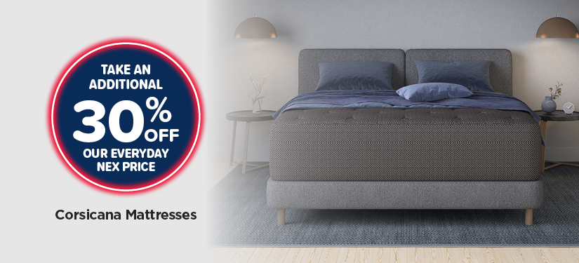 Take an Additional 30% Off Our Everyday NEX Price Corsicana Mattresses