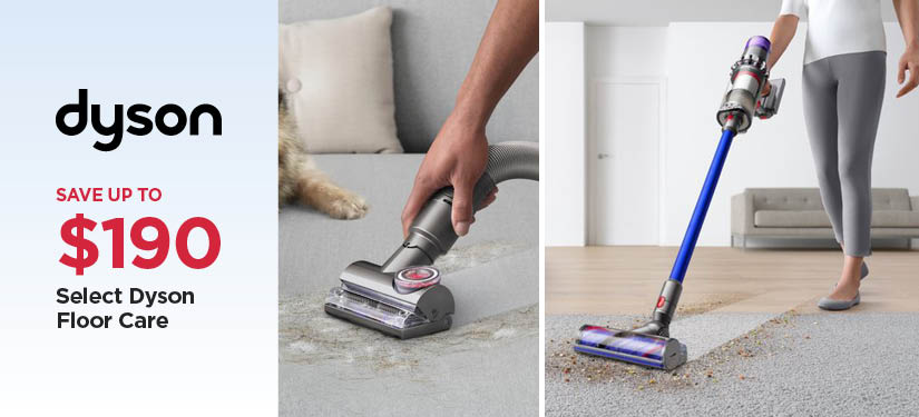 Save Up To $140 Select Dyson Floor Care