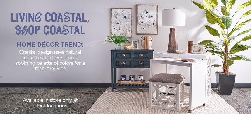 Home Décor Trend:  Coastal
