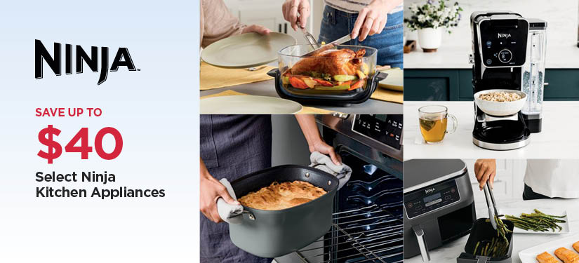 Save Up To $40 Select Ninja Kitchen Appliances